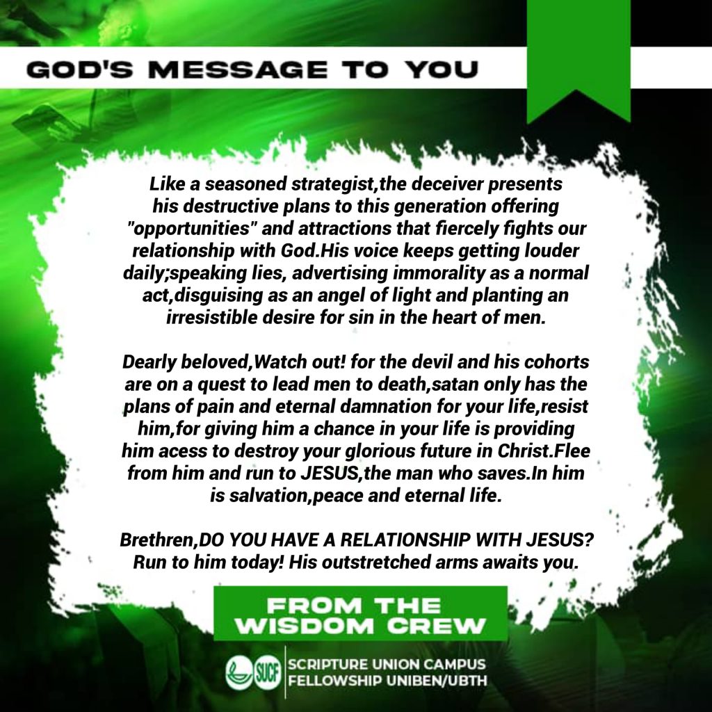 GOD’s Message To You – 01